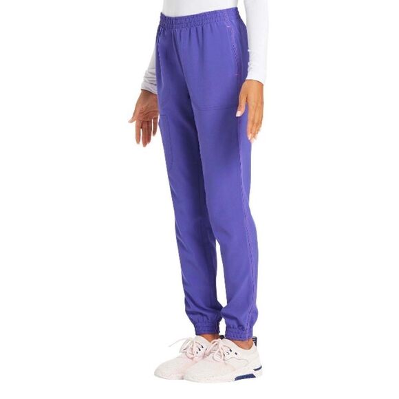 Women’s Scrubs Short Sleeve Top Shirt & Jogger Pants With Retractable Lanyard M - Picture 11 of 15